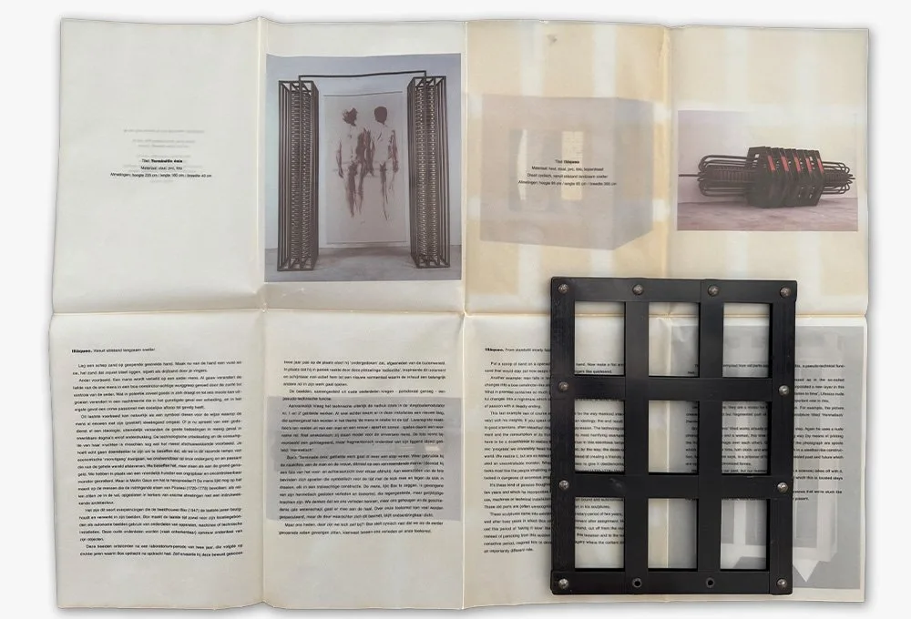 Het kunstenaarsboek BOX van Dik Box