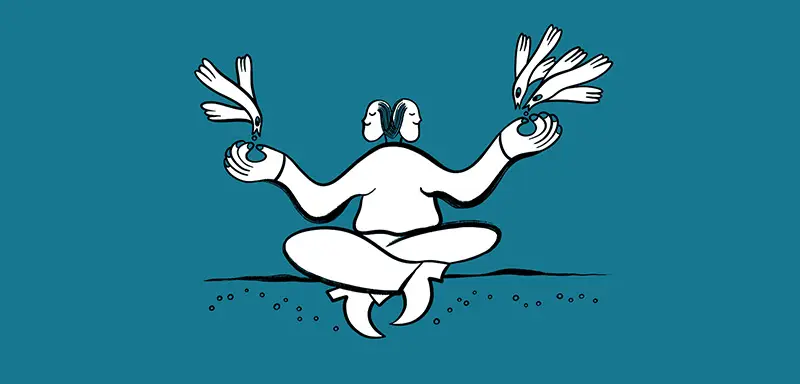 Illustratie voor mobiele weergave van kostenoverzicht voor auteurs die via Codex zelf een boek uitgeven