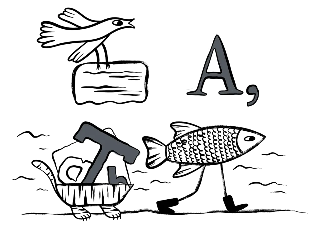 Header illustratie redactie-service bij Codex: professionele tekstredactie voor auteurs die zelf een boek uitgeven