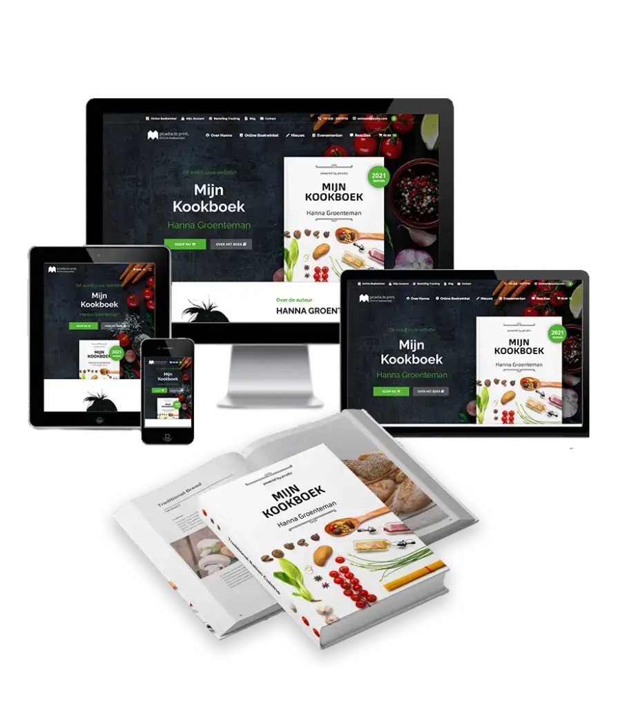 Voorbeeld van de Codex-webshop met boekaanbod — exemplaar van hoe je via Codex zelf een boek kunt uitgeven en online verkopen via je eigen webshop