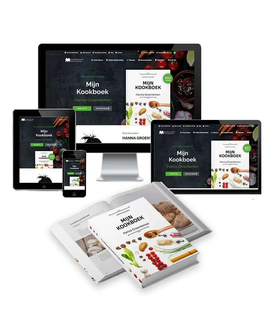 Voorbeeld van de Codex-webshop met boekaanbod — exemplaar van hoe je via Codex zelf een boek kunt uitgeven en online verkopen via je eigen webshop