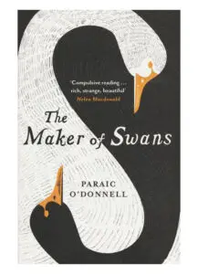 Omslag van het boek ‘The Maker of Swans’ — ter inspiratie voor auteurs die zelf een boek willen uitgeven via Codex