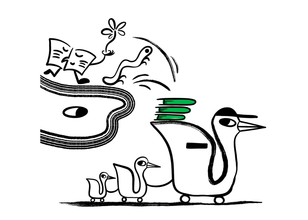 Header illustratie voor distributiedienst van Codex – auteurs die zelf een boek uitgeven profiteren van professionele verspreiding en verkoopkanalen