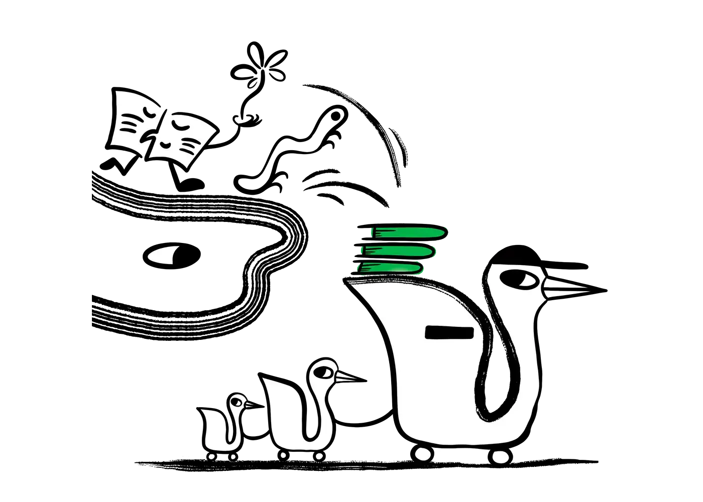 Header illustratie voor distributiedienst van Codex – auteurs die zelf een boek uitgeven profiteren van professionele verspreiding en verkoopkanalen