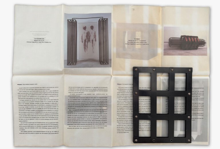 Inhoud van het kunstboek ‘Box’ door Codex — voorbeeld van hoe je via Codex zelf een boek kunt uitgeven als beeldend kunstenaar