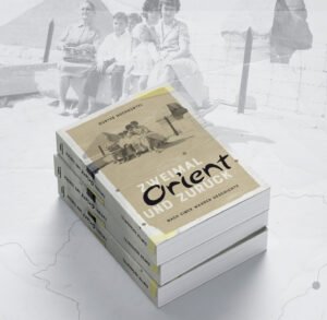 Drukexemplaren van de roman 'Zweimal Orient und zurück' van Günter Hochgürtel - vormgeving en productie door Codex en een voorbeeld hoe auteurs zelf een boek kunnen uitgeven